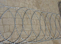 450mmのコイルの刃の幅22mm塀の障壁のための平らなかみそりの覆いワイヤー コイル