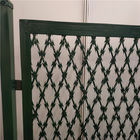 金網の塀のための粉によって塗られる電流を通されたかみそりワイヤー有刺鉄線