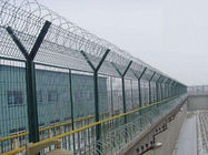 刑務所およびキー・プロジェクトの保護のための電流を通されたかみそりの刃の鉄条網の使用