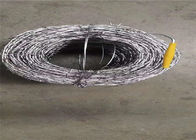 電流を通された二重ねじれかみそりの有刺鉄線の理髪師ワイヤー直径1.6 - 2.8 Mm