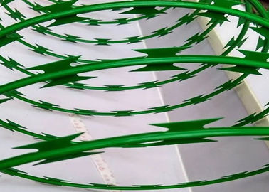 注文の緑の粉はかみそりによって溶接された囲うことのためのかみそりの金網BTO-22に塗りました