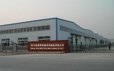 中国 Anping Taiye Metal Wire Mesh Products Co.,Ltd 工場
