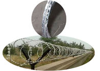 Eco浸る友好的な十字かみそりワイヤー熱い塀5-25kg/ロールのために電流を通されて
