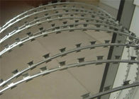 かみそりのリボンの螺旋形のとげがあるテープによって電流を通される中心18インチ（直径） 50ftロールスロイス